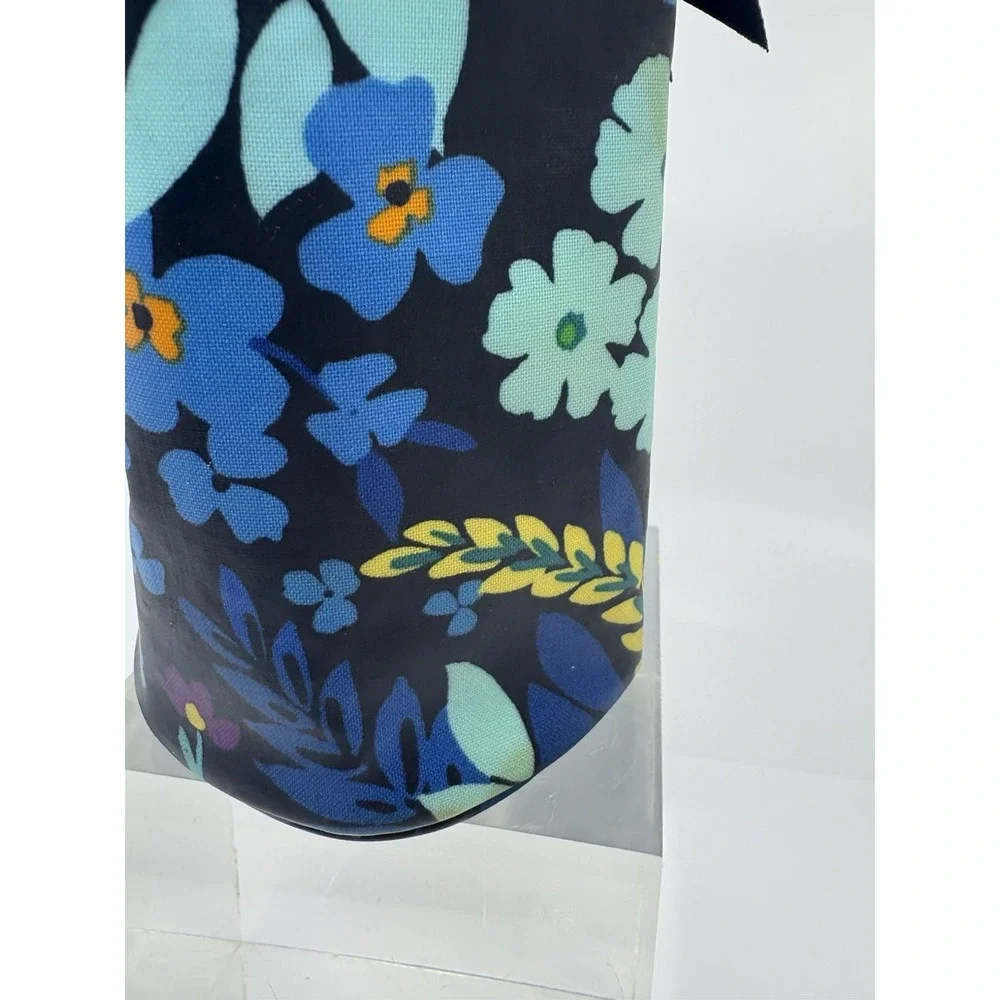 Vera Bradley Insulated Water Baby Bottle Travel Caddy Wristlet Midnight Read